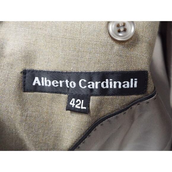 Alberto Cardinali Tan/Beige Jacket and Vest Oversize Look 42L - Picture 13 of 13